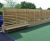 Timber planters with trellis screens 1