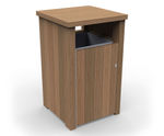 LBS 112 / 220 Square Lockable Litter Bin