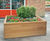 Longley Planter - large timber outdoor planter 1