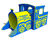 Wicksteed Flyer - outdoor metal toddler playground train equipment 1