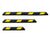 Wheel Stops - recycled rubber car park bay marker with reflective stripes 3