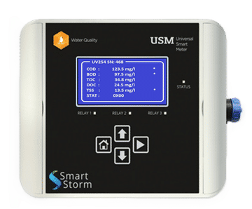 UV254 - smart meter and probe for in-line Water Quality Measurement