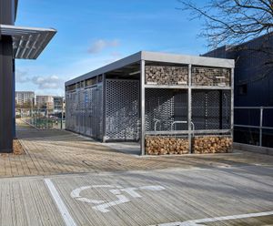 Bespoke Cycle, Bin & Plant Store - Centric Business Park, Stevenage