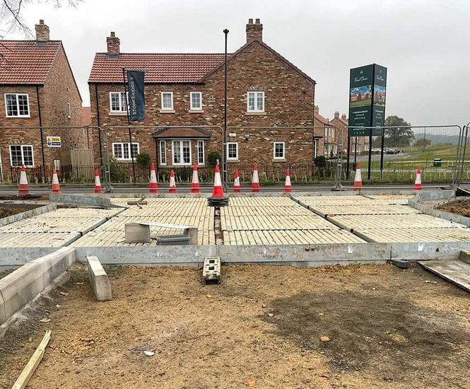 RB Highway RootBridge - steel modular root protection for vehicle access