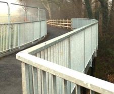 RootBridge for raised pedestrian walkway in Congleton