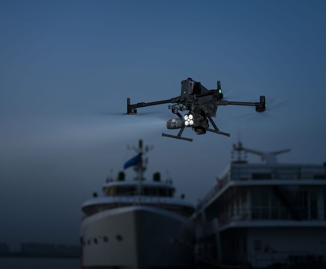 DJI drone inspections for critical infrastructure
