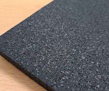 SPORTEC® Gym Floor Rolls 6mm - rubber gym flooring for heavy use