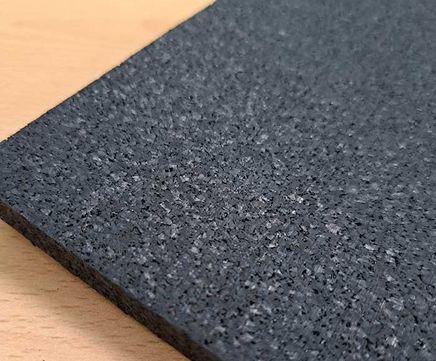 SPORTEC® Gym Floor Rolls 6mm - rubber gym flooring for heavy use