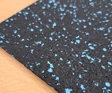 SPORTEC® Gym Floor Rolls 8mm - rubber flooring for gyms and studios