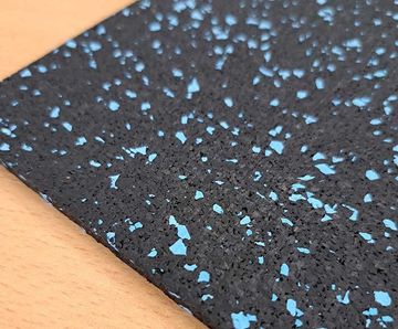SPORTEC® Gym Floor Rolls 8mm - rubber flooring for gyms and studios