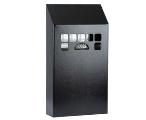 Original No Butts® Cigarette Bin - stainless steel outdoor ash bin