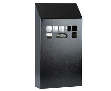 Original No Butts® Cigarette Bin - stainless steel outdoor ash bin
