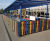Branksome Freestanding Canopy Shelter - steel outdoor walkway cover 0