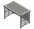 Corscombe Cycle Shelter - steel bike storage shelter for outdoor use 3