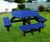 100% Recycled Plastic Octagonal Picnic Table 7