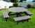 100% Recycled Plastic Octagonal Picnic Table 5