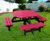 100% Recycled Plastic Octagonal Picnic Table 4
