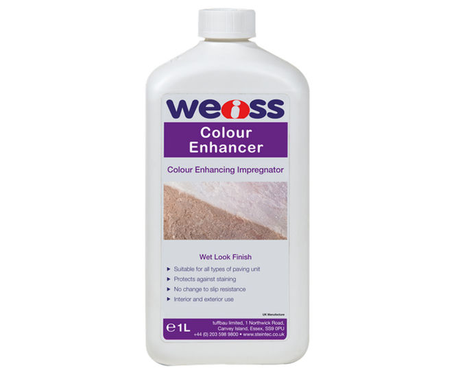 weiss™ Colour Enhancer - wet-look sealer for stone and concrete paving