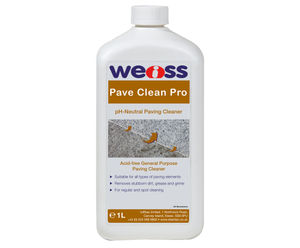 weiss™ Pave Clean Pro - stone and concrete paving cleaner concentrate