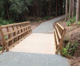 Biking Trail Bison Bridge Kit - cycle bridge for outdoor trails - on this page