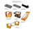 Modular Swing Set - metal playground swing frame for custom seat options 5