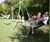 Modular Swing Set - metal playground swing frame for custom seat options 2