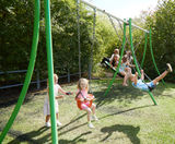 Modular Swing Set - metal playground swing frame for custom seat options - on this page