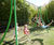 Modular Swing Set - metal playground swing frame for custom seat options 0