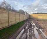 Bespoke acoustic barrier for quarry - on this page