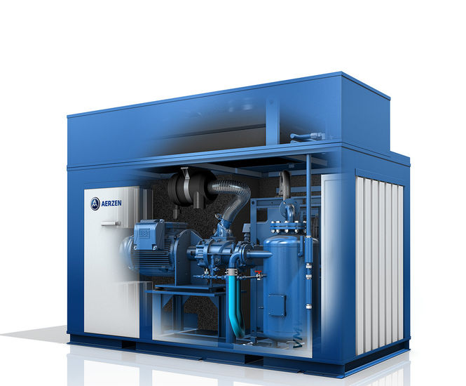 Screw Compressor Series SW - oil-free water-injected air compressor