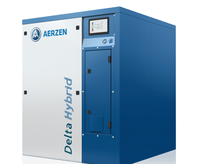 Delta Hybrid - oil-free screw blower for industrial air compression