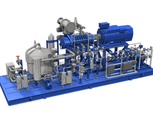 Water-flooded Screw Compressor Series VRW - hydrogen compressor