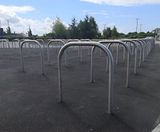 Stainless steel Sheffield cycle stands - on this page