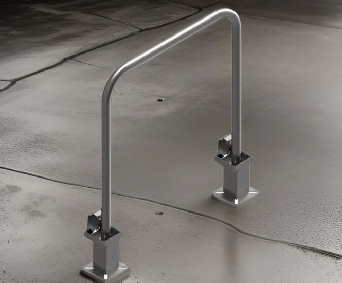 Removable Sheffield cycle stand