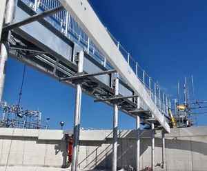 Rotating Half Bridge Scraper for Queensborough Wastewater Treatment Works