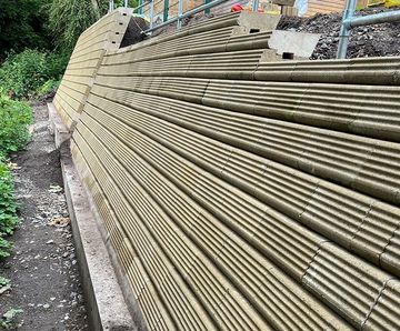 Slopeloc Retaining Wall System - block system for slopes and embankments