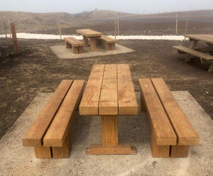 Coordinated street furniture for Magheracross - Viewpoint