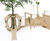 Arborea Play J49904 - treehouse themed large timber play structure 1
