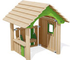 J49258 Little Cabin - outdoor timber playhouse for kids