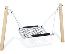 J448® - Robinia wood hammock swing for 5 children