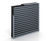RS-5225 - 64mm inverted front blade rain defence louvre for sightproofing 0