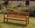 Traditional seat - classic timber park bench 3