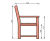 Traditional seat - classic timber park bench 4