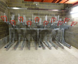 Hampshire Plus 2-Tier Rack - steel bike rack for secure cycle storage - on this page