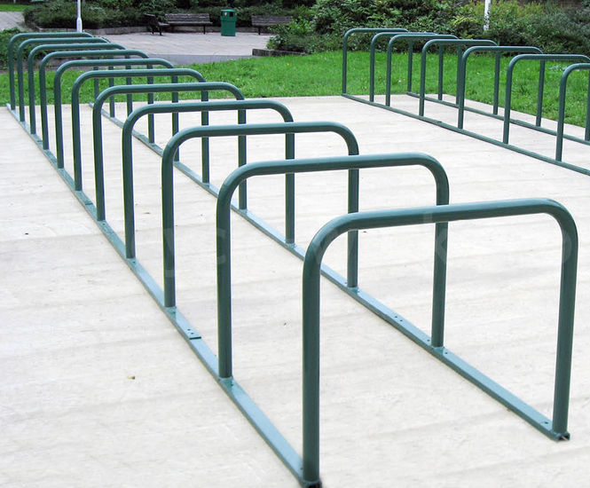 Sheffield Stand - steel bike rack for secure outdoor cycle parking