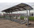 Kennet Shelter - curved steel shelter for 2-Tier Cycle Racks 4
