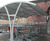Kennet Shelter - curved steel shelter for 2-Tier Cycle Racks 12
