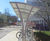 Kennet Shelter - curved steel shelter for 2-Tier Cycle Racks 2