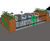 Bike Corrals - outdoor steel bike parking for replacing car spaces 1