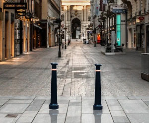 Manchester cast iron bollard